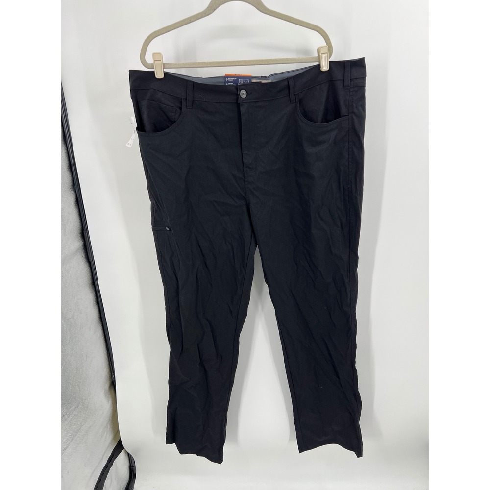 Weatherproof Vintage Maverick Cargo Pants Black Water Repellent Stretch 42x34